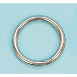 ANNEAU INOX  fil de 6 mm  D 40